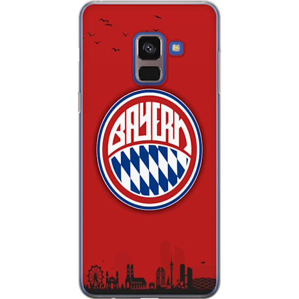 Samsung Galaxy A8 (2018) Gennemsigtig cover FC Bayern München