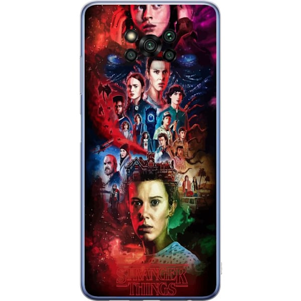 Xiaomi Poco X3 Pro Gennemsigtig cover Stranger Things