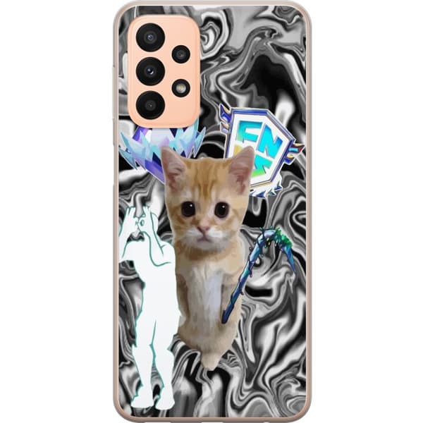 Kompatibelt Mobildeksel til Samsung Galaxy A23 Katt
