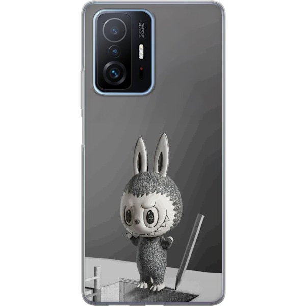 Xiaomi 11T Läpinäkyvä kuori Pop Mart MEGA LABUBU LABUBU Sketch 1000%