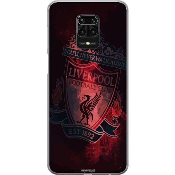 Xiaomi Redmi Note 9S Läpinäkyvä kuori Liverpool