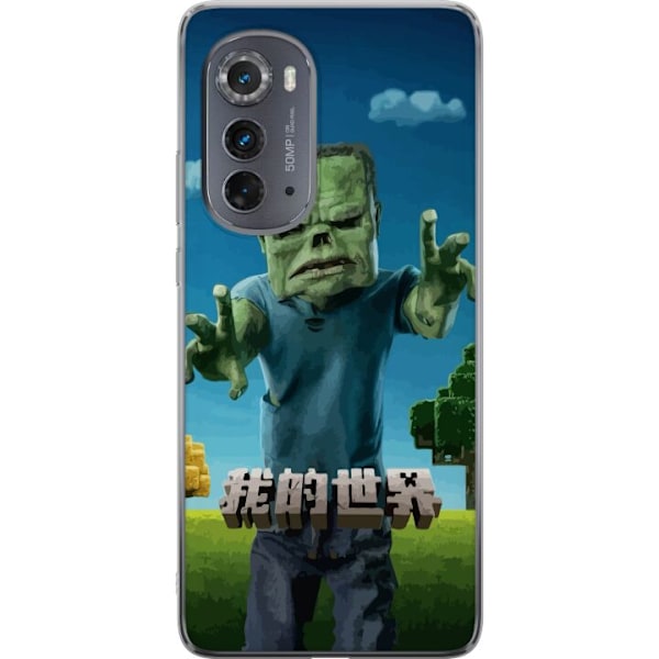 Motorola Edge (2022) Läpinäkyvä kuori A Minecraft Movie