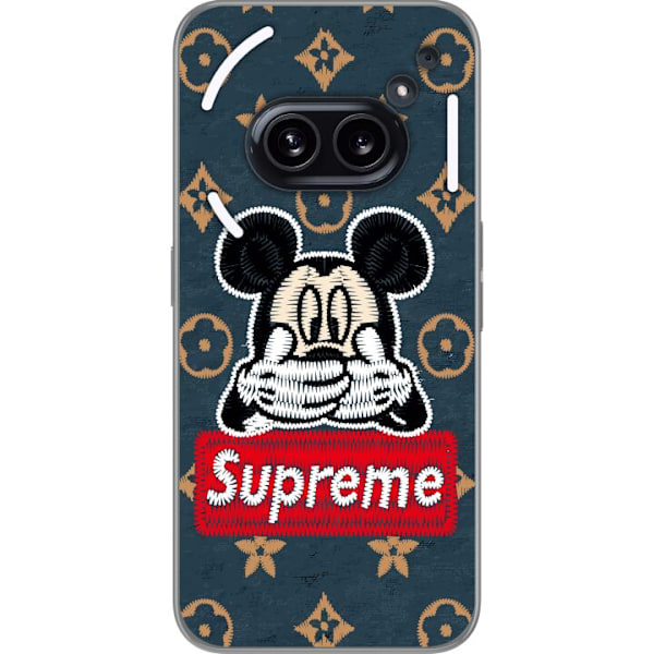 Nothing Phone (2a) Gennemsigtig cover OOPS mickey