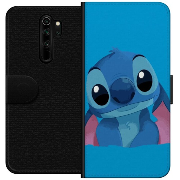 Xiaomi Redmi Note 8 Pro  Plånboksfodral Stitch Blå