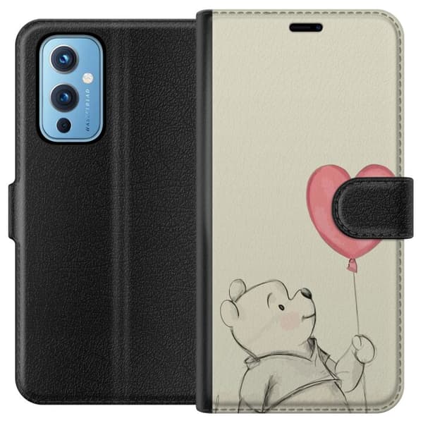 Yhteensopiva Lompakkokotelo OnePlus 9 Nalle Puh