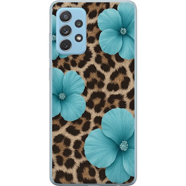 Samsung Galaxy A72 5G Genomskinligt Skal Blossom Beast