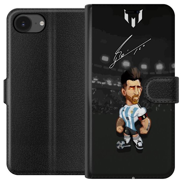 Apple iPhone 16e Tegnebogsetui Messi