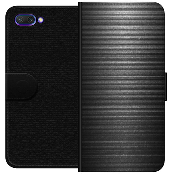 Honor 10 Tegnebogsetui Børstet Metal