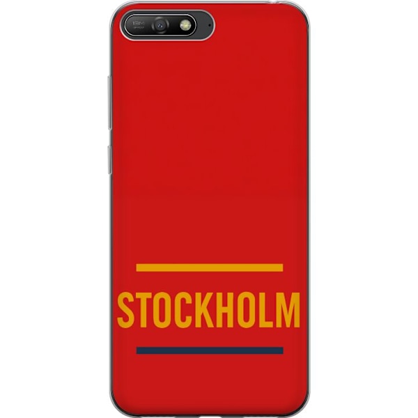 Huawei Y6 (2018) Gennemsigtig cover Stockholm – Hockey