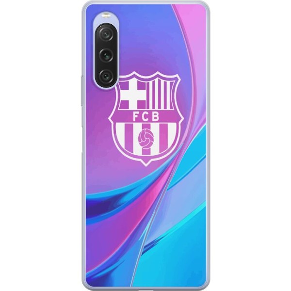 Sony Xperia 10 V Läpinäkyvä kuori FC Barcelona