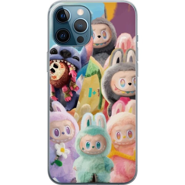 Apple iPhone 12 Pro Max Läpinäkyvä kuori iso