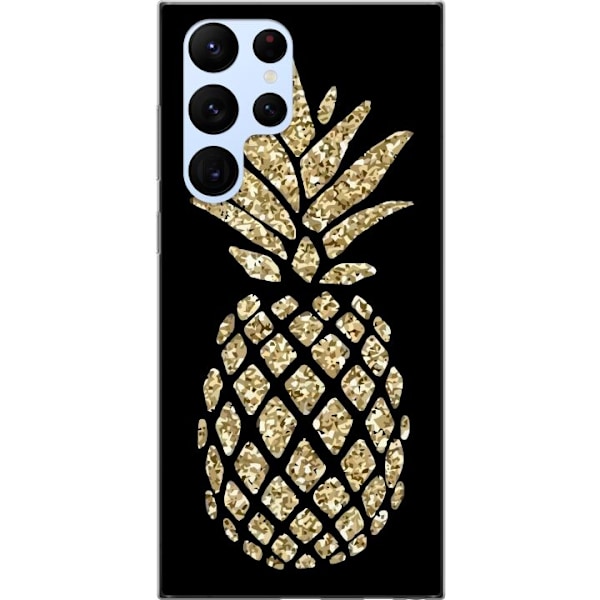 Samsung Galaxy S22 Ultra 5G Läpinäkyvä kuori Ananas