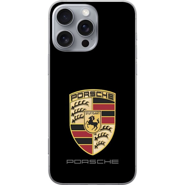 Apple iPhone 16 Pro Max Läpinäkyvä kuori Porsche