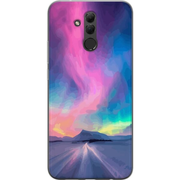 Huawei Mate 20 lite Läpinäkyvä kuori Revontuli