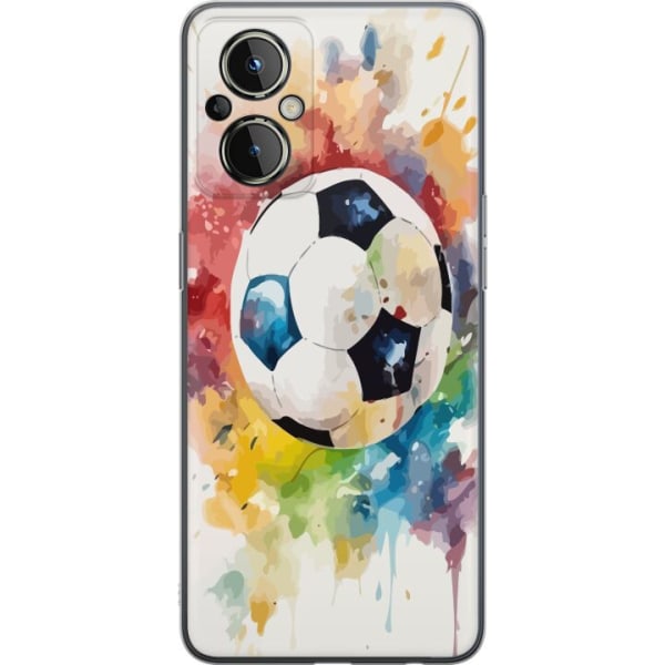 OnePlus Nord N20 5G Gjennomsiktig deksel Fotball
