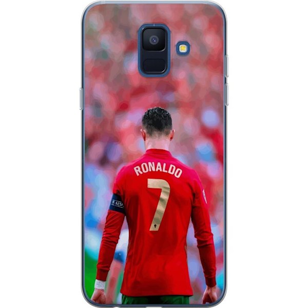 Samsung Galaxy A6 (2018) Gjennomsiktig deksel Ronaldo