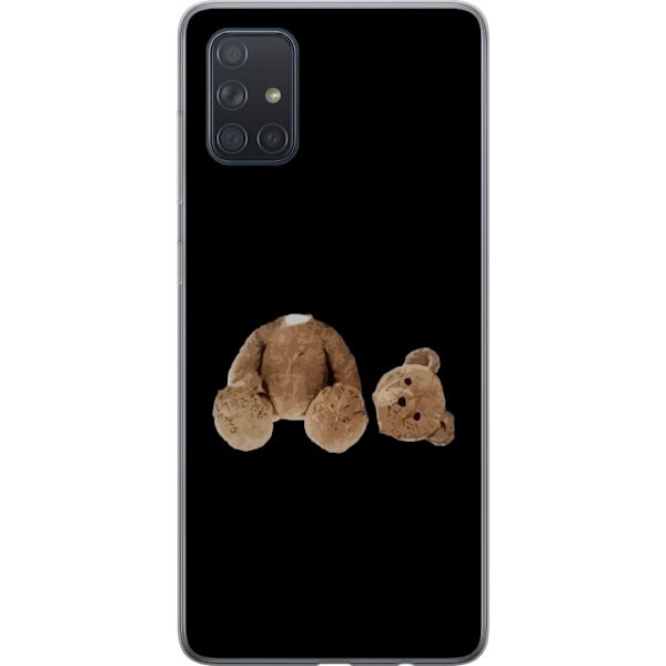 Samsung Galaxy A71 Genomskinligt Skal Teddy DÖD