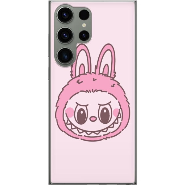 Samsung Galaxy S23 Ultra Gennemsigtig cover Labubu Dyrekreds B