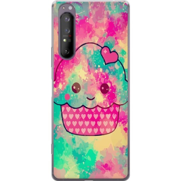 Sony Xperia 1 II Gennemsigtig cover Cupcake