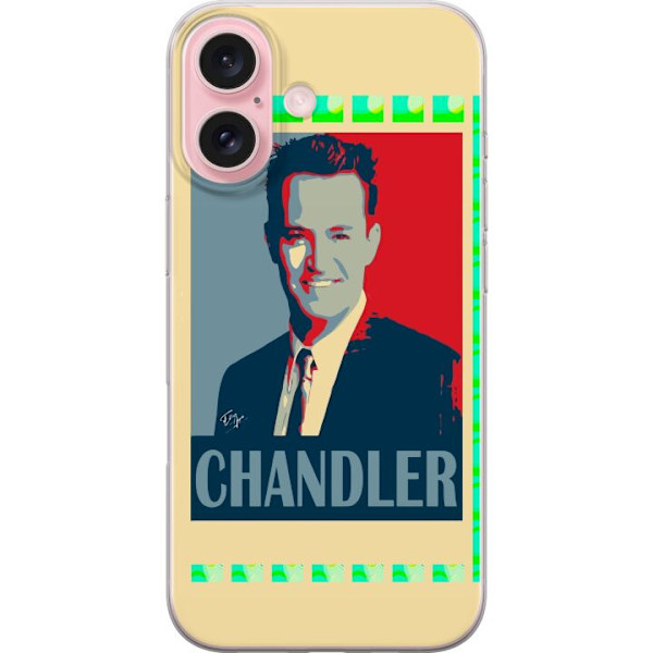 Apple iPhone 16 Gennemsigtig cover RIP Chandler