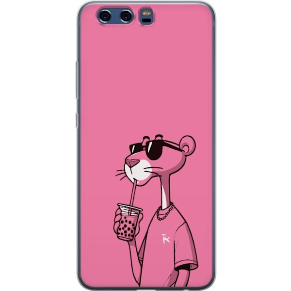 Huawei P10 Genomskinligt Skal Pink Panter Drink