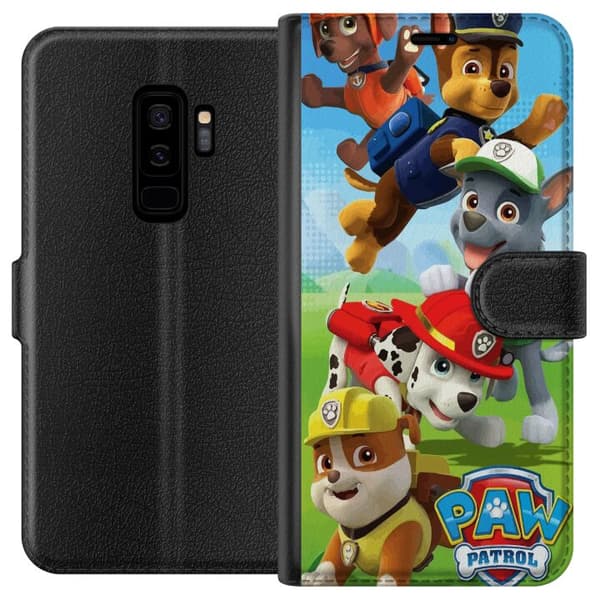 Kompatibel Tegnebogsetui til Samsung Galaxy S9+ Paw Patrol