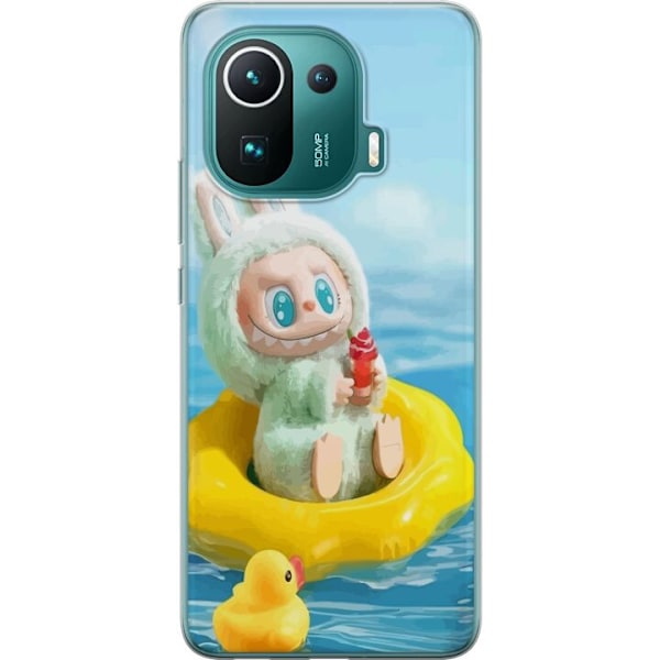 Xiaomi Mi 11 Pro Genomskinligt Skal Labubu Macaron Series
