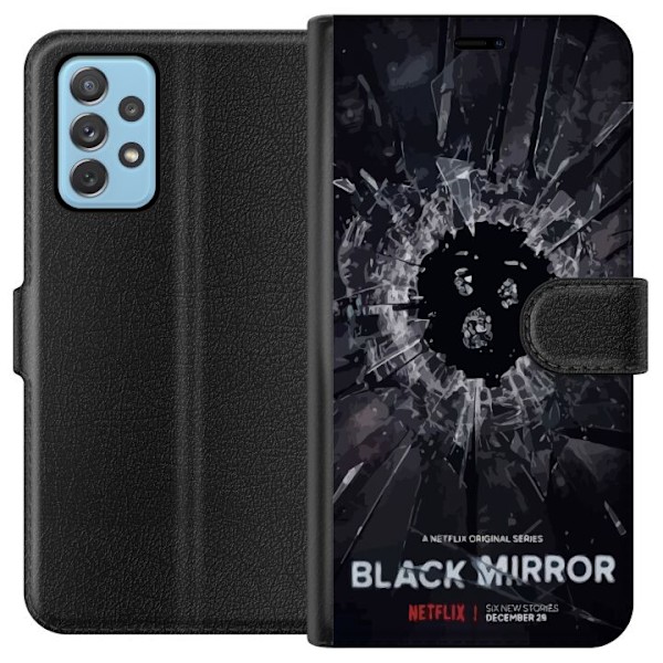Samsung Galaxy A52 5G Tegnebogsetui Black Mirror Sci-Fi Netfli