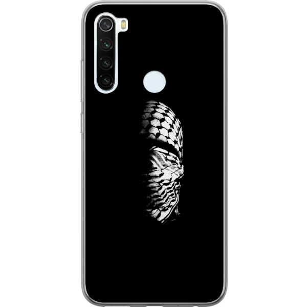 Xiaomi Redmi Note 8 Genomskinligt Skal Keffiyeh-mönster – k