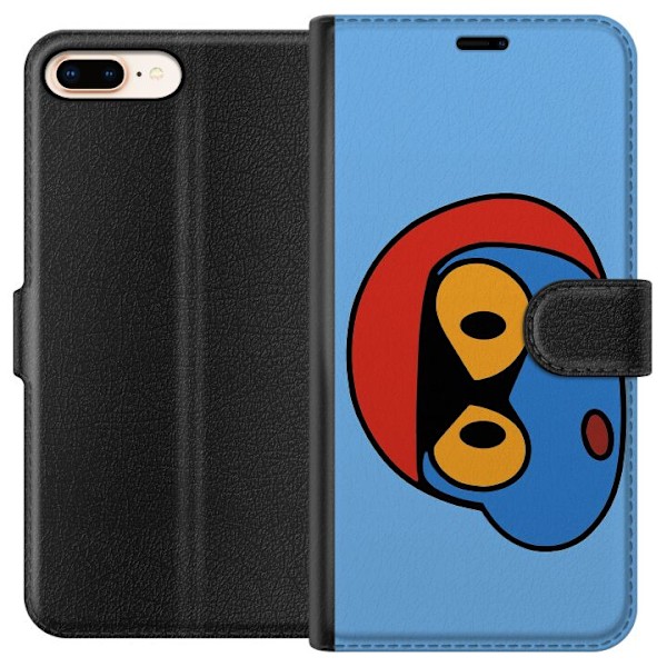 Apple iPhone 7 Plus Plånboksfodral Bold Bot Head