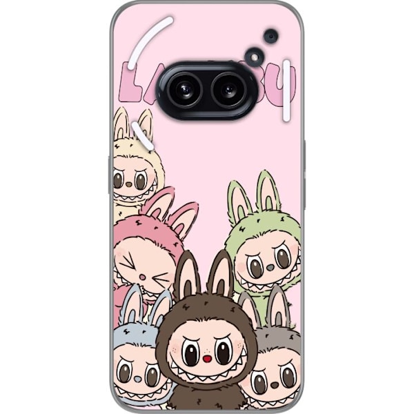 Nothing Phone (2a) Plus Genomskinligt Skal Labubu Classics