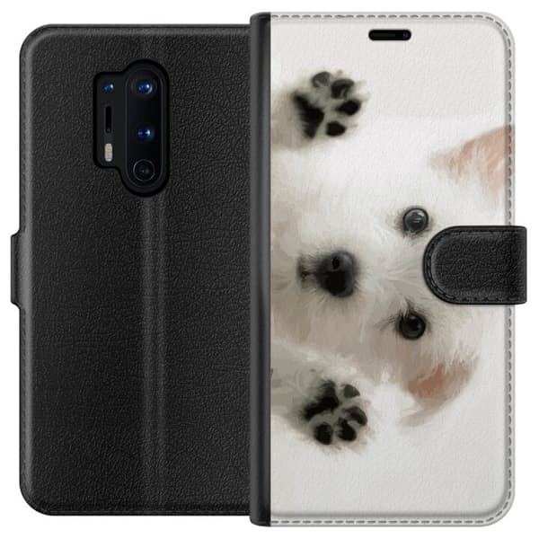 Kompatibelt Plånboksfodral till OnePlus 8 Pro Hund