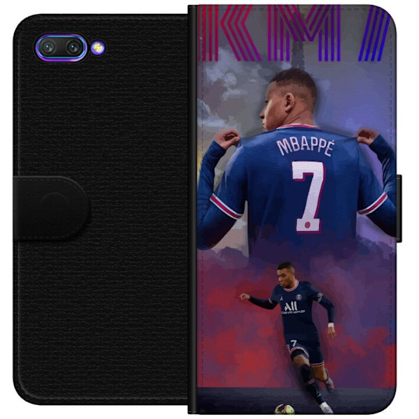 Honor 10 Lompakkokotelo MAP Jalkapallo Design Graafinen Kuviointi Moderni Urheiluaihe Trendikäs Jalkapallo Suosittu Graafinen Tyyli Motiivi