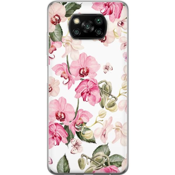 Kompatibel Mobilcover til Xiaomi Poco X3 NFC Blomster