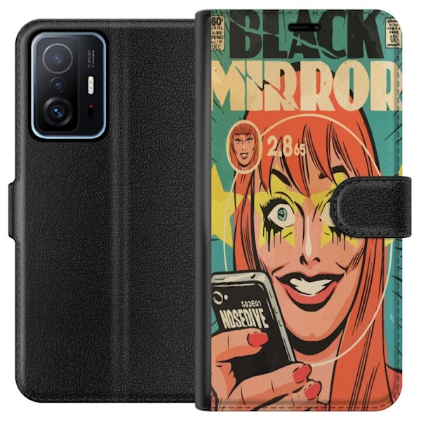 Xiaomi 11T Plånboksfodral Black Mirror