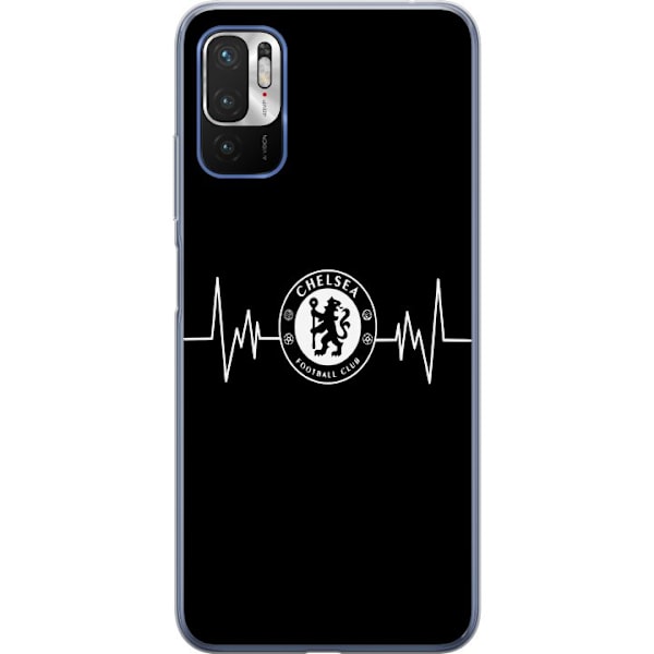 Xiaomi Redmi Note 10 5G Genomskinligt Skal Chelsea F.C.