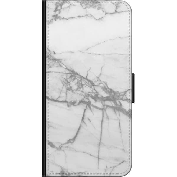Kompatibelt Lommeboketui til Samsung Galaxy A03s Marmor