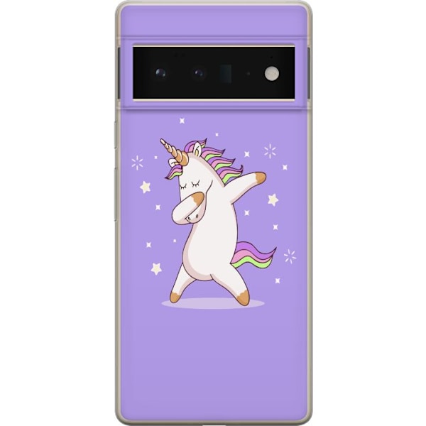 Google Pixel 6 Pro Läpinäkyvä kuori Yksisarvinen Dab