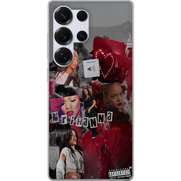 Samsung Galaxy S25 Ultra Läpinäkyvä kuori Rihanna – Iconi