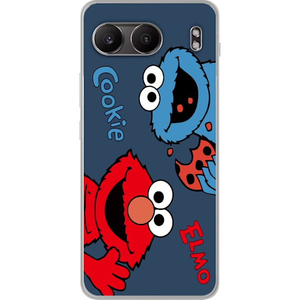 OnePlus Nord 4 Gjennomsiktig deksel Cookie Elmo