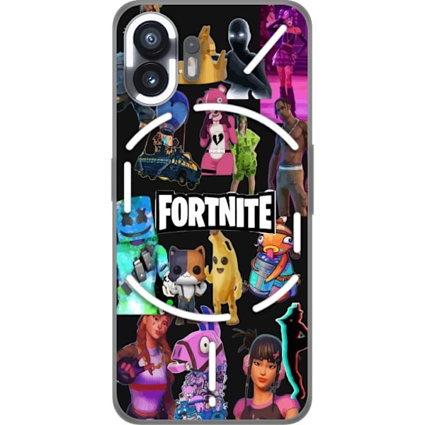 Nothing Phone (2) Läpinäkyvä kuori Fortnite