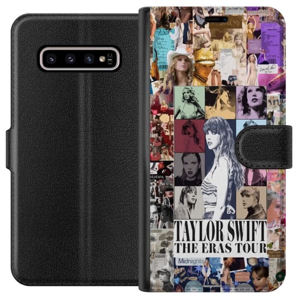Kompatibelt Lommeboketui til Samsung Galaxy S10+ Taylor Swift - Eras
