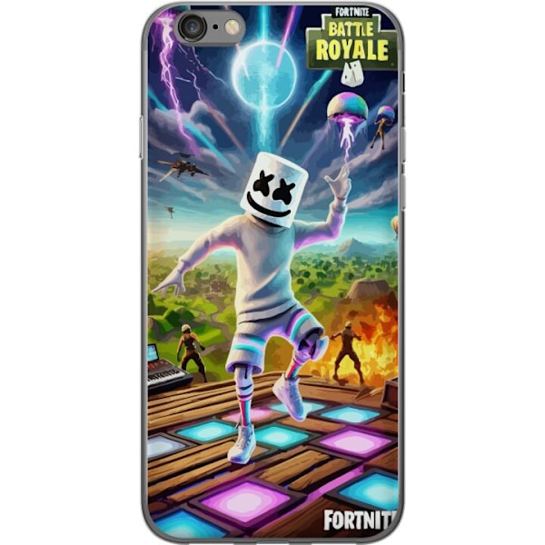 Apple iPhone 6 Gennemsigtig cover Fortnite