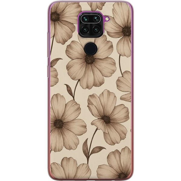 Xiaomi Redmi Note 9 Läpinäkyvä kuori Pastel Rush