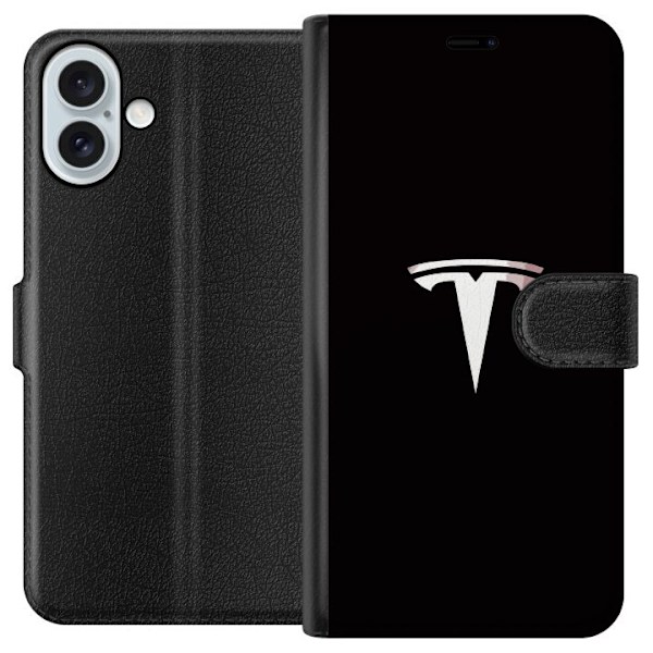 Apple iPhone 16 Plus Lommeboketui Tesla