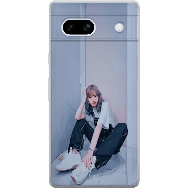 Google Pixel 7a Läpinäkyvä kuori Lisa from Blackpink – K-