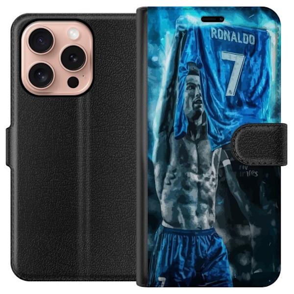 Apple iPhone 16 Pro Tegnebogsetui Ronaldo