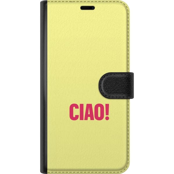 Kompatibel Tegnebogsetui til Apple iPhone 12 Rose CIAO gul