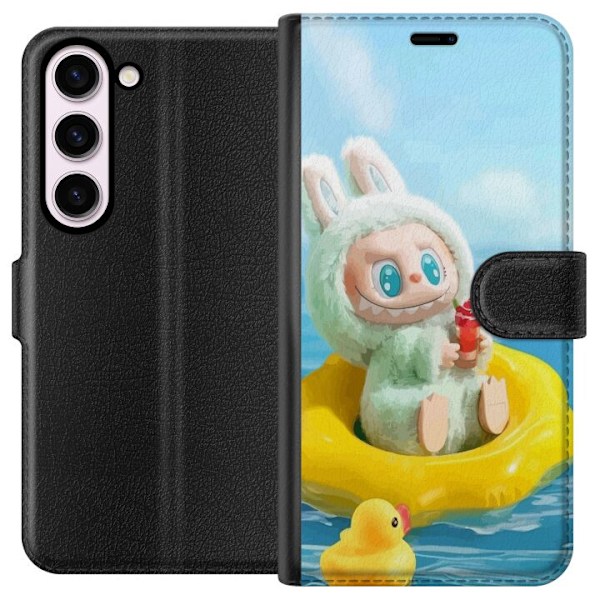 Samsung Galaxy S23 Plånboksfodral Labubu Stripe Attack – R