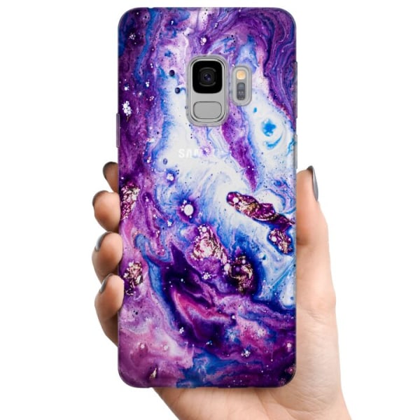 Samsung Galaxy S9 TPU Mobilcover Galakse Marmor